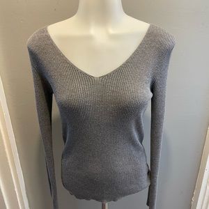 GREY long sleeve  shirt